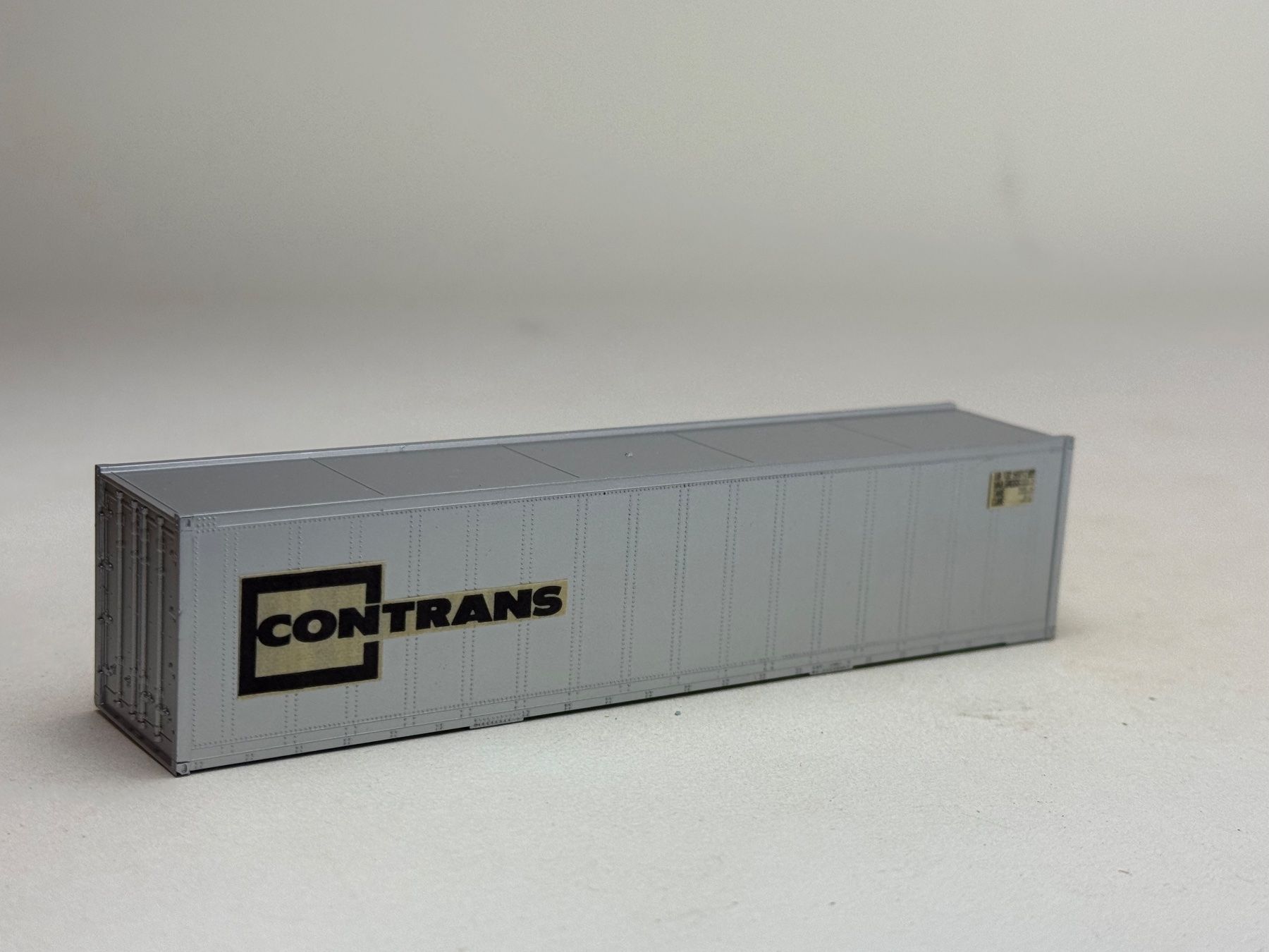 Modellini di ferrovie: EB- 40 Ft. Container Contrans silbern – Usato da Elm venduto da Wikmtz