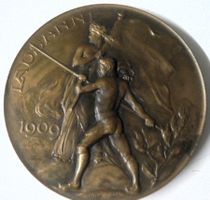 Bronzemedaille Turnfest Lausanne 1909