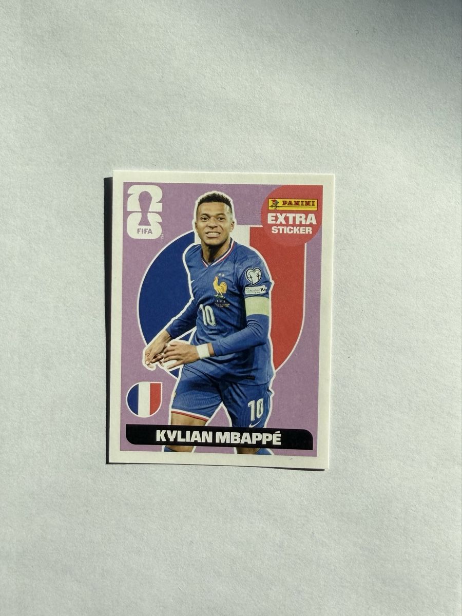 Panini Sammelbilder & Trading cards: Extra Sticker Panini - KYLIAN MBAPPÉ  – Neu und originalverpackt aus Bassecourt von Eagle1903