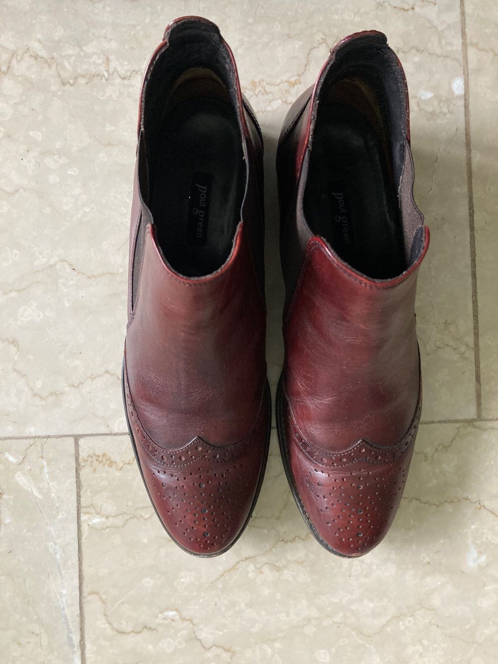 Paul Green Scarpe da donna: Paul Green Leder Stiefeletten, Gr. 38 – Usato da Hurden venduto da Ruby70