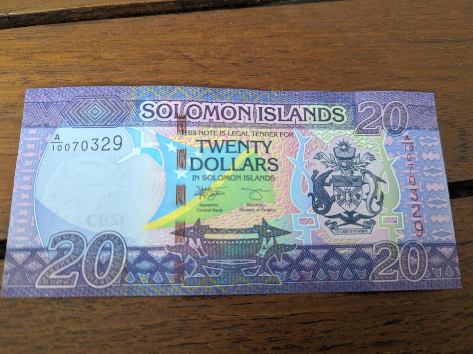 Banconote: Solomon banknote ,perfect condition – Usato da Porrentruy venduto da routard