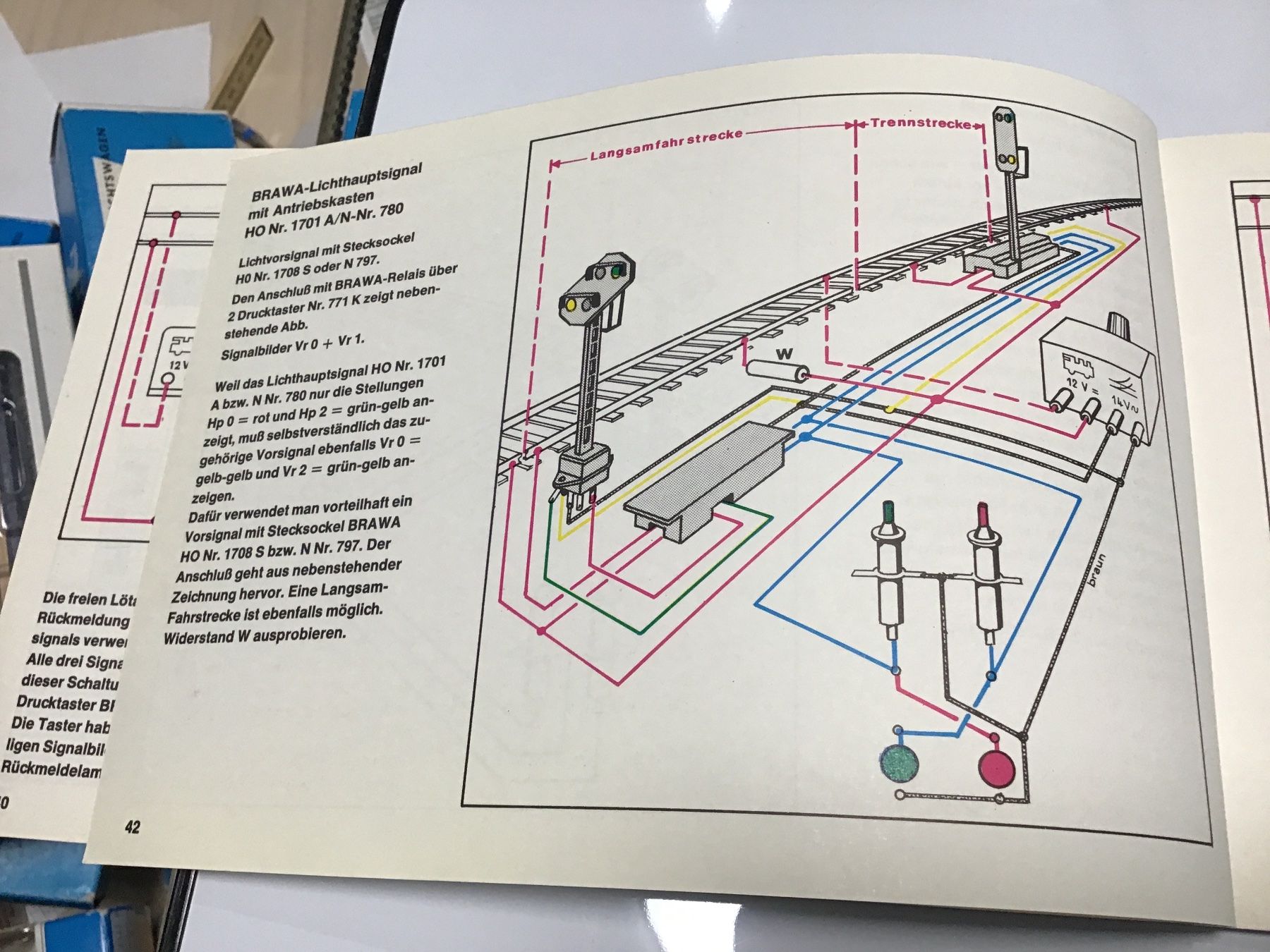 Brawa Modelleisenbahnen: Brawa Signale H0+N - Einbau und Schaltung – Gebraucht aus Männedorf von Modelle-aller-Art 1