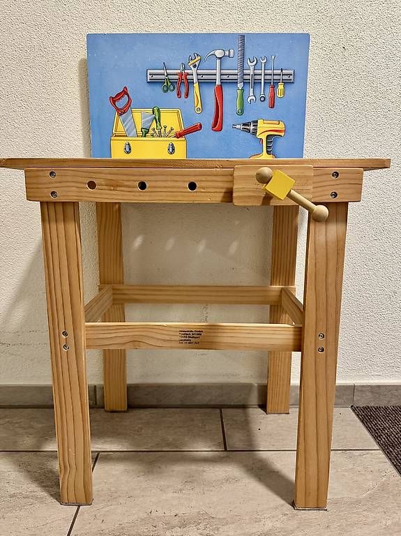 Giocattoli: Kinder Holz-Werkbank – Usato da Malters venduto da frangecko 3