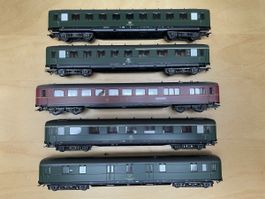 5 Märklin Personenwagen DB