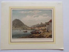 Lugano Ticino koloriert