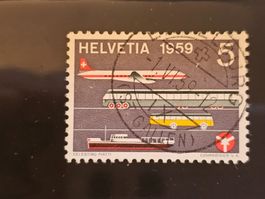 CH 1959 Retouchierungen N° 343.3.01 Zu spezial Fr. 15.--