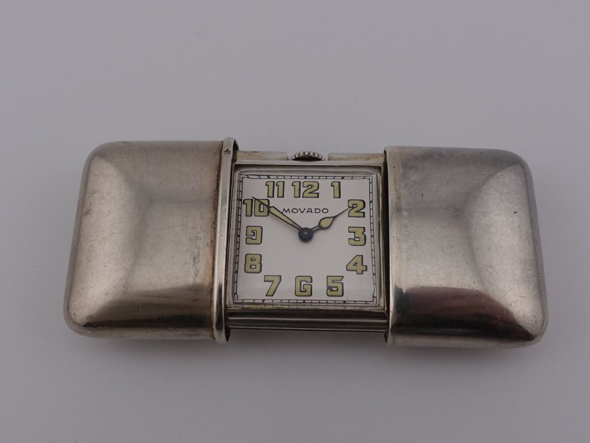 Movado Orologi: Movado Ermeto Reise Uhr 925 Silber – Usato da Kilchberg ZH venduto da dnalor11