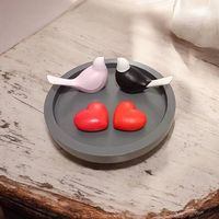 Geschenkset Vogelpaar, Einhorn, Vase / Hochzeit Geschenk