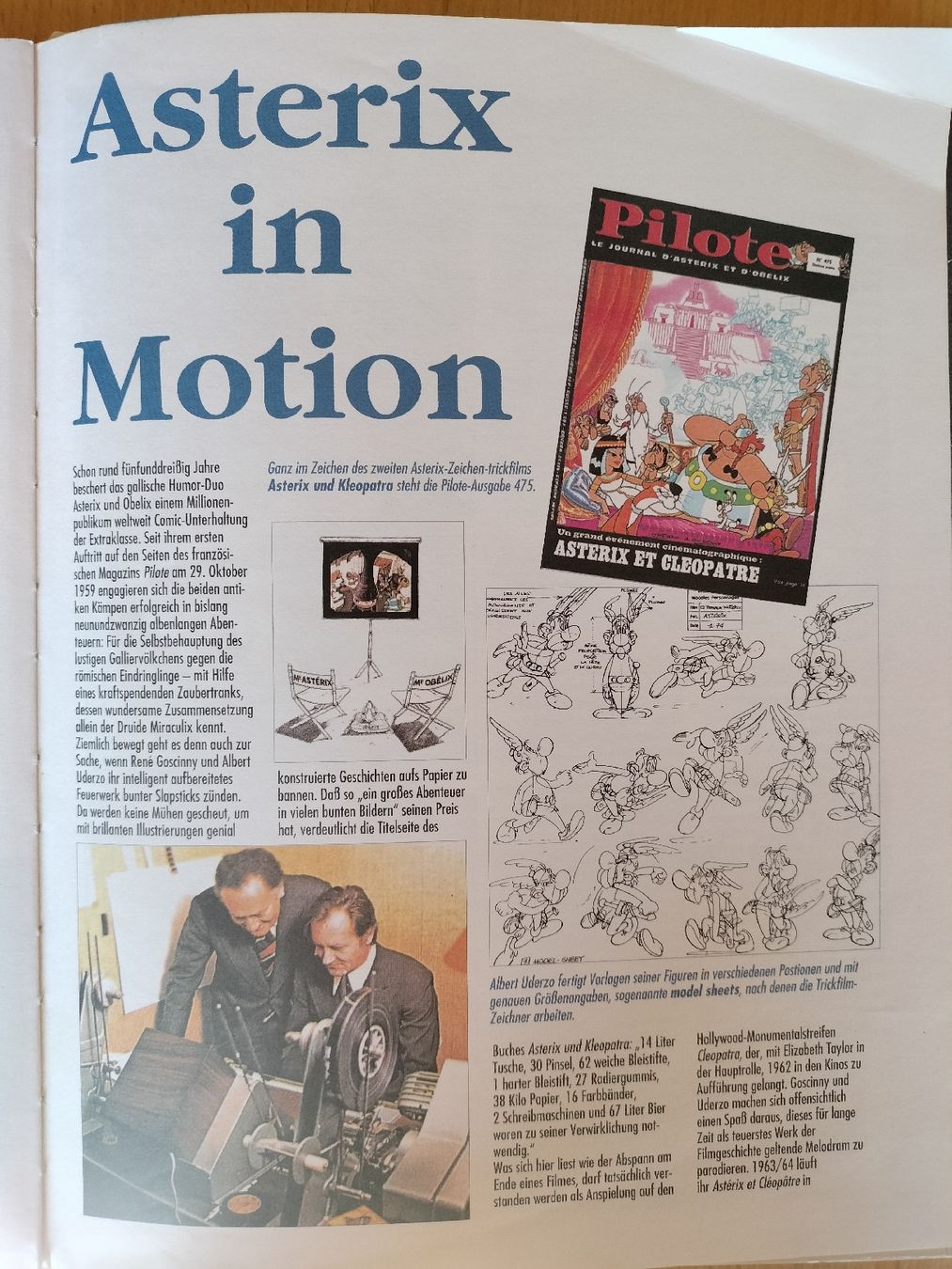 Fumetti: Asterix, Das Buch zum Film, Comic – Usato da Schwanden Sigrisw venduto da cadieux71 3