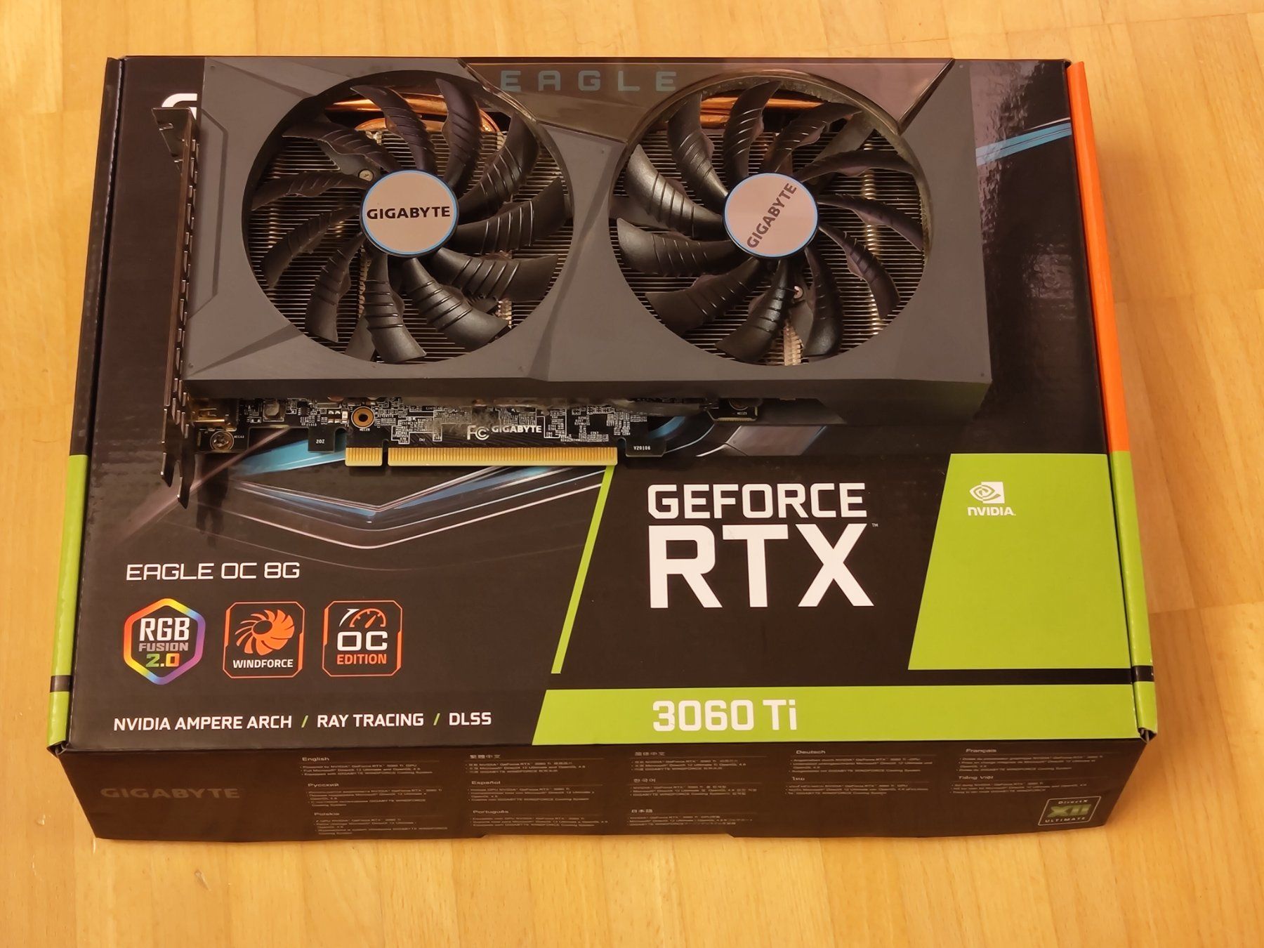 Gigabyte Grafikkarten: Gigabyte Nvidia GeForce RTX 3060 Ti Eagle OC 8G – Gebraucht aus Tann von