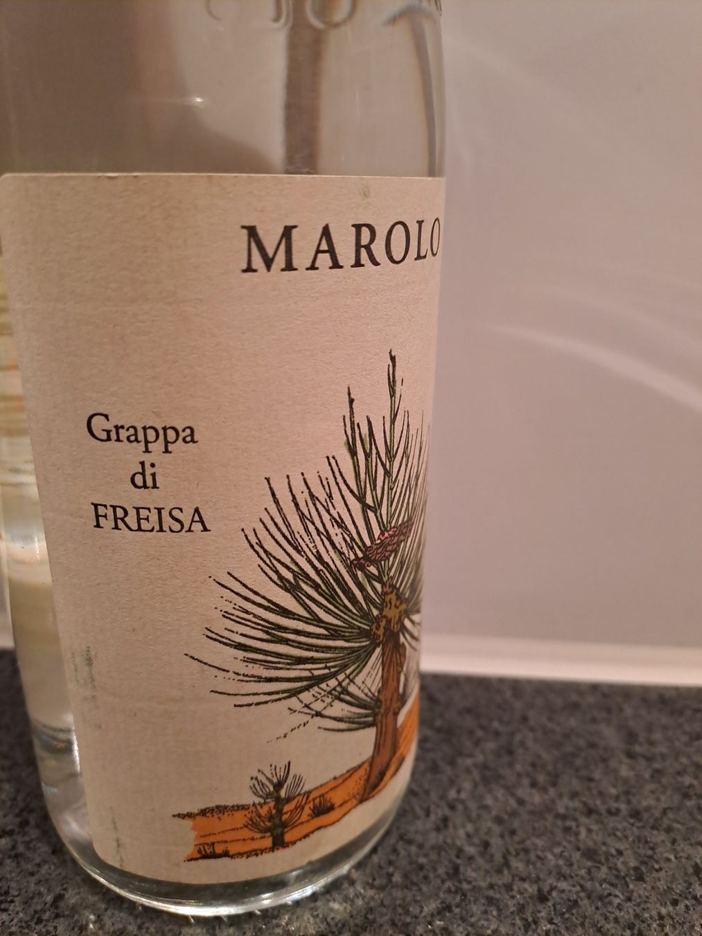 Bevande alcoliche: 1999 Marolo Grappa di Freisa Vendemmia 1999 – Nuovo e nell'imballaggio originale da Elsau venduto da Kellerraeumung 2