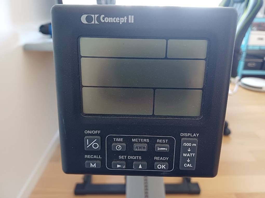 Hometrainer: Concept2 Indoor Rower Ergo Meter – Gebraucht aus Sursee von sz1212
