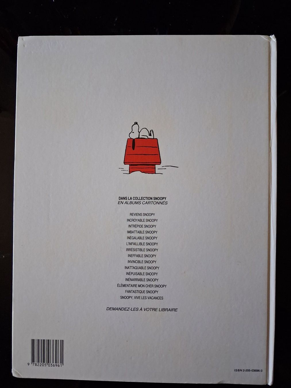 BD: BD Snoopy Vive les Vacances Dargaud 1988 - EO – D'occasion à Cartigny par pgc_fk9s 1