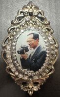 Thailand Bhumibol Adulyadej RAMA IX. Brosche