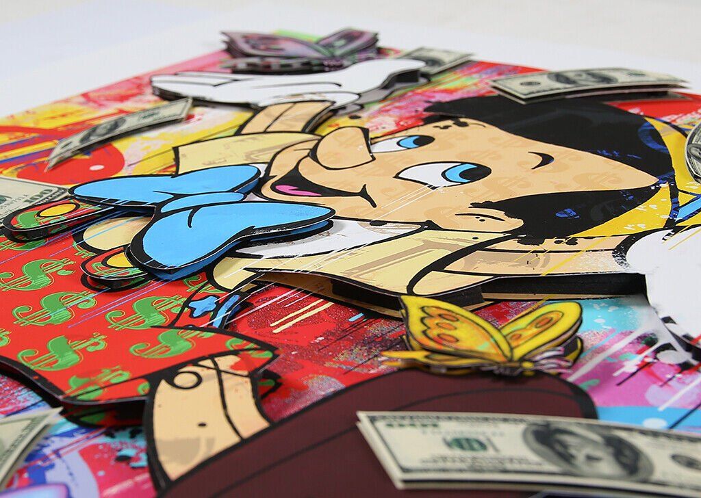 Foto & Immagini: Ben Allen  Pinocchio   3D-Konstruktion – Usato da Gersau venduto da grafik-kunst 2