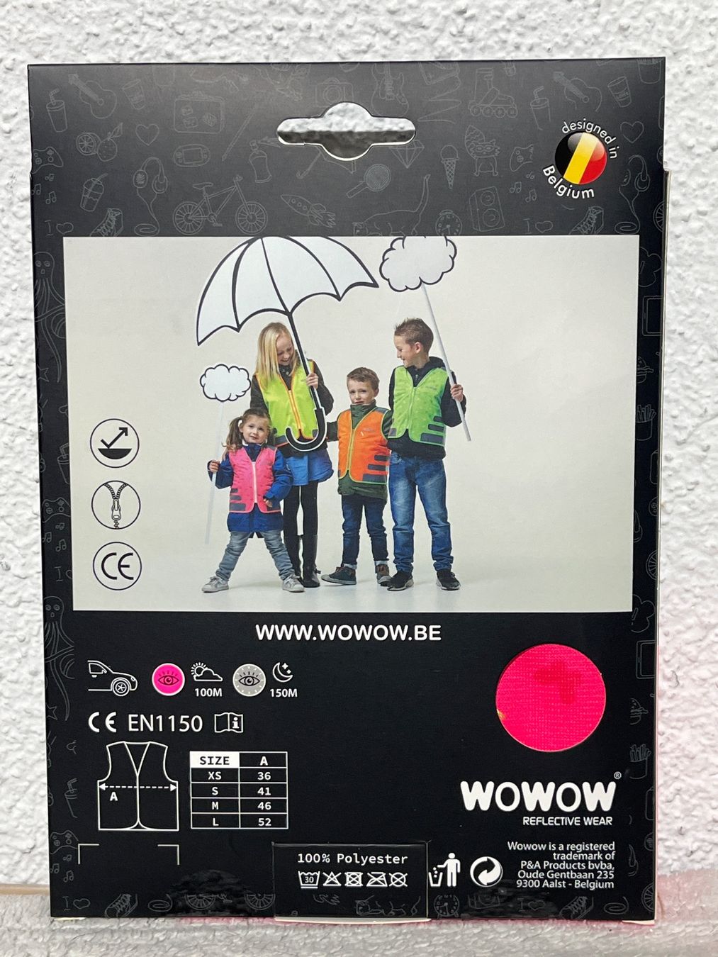 Autres vêtements fille: Wowow Nutty Jacket Kinder Warnweste Pink Grösse L – Neuf avec emballage d'origine à Oberegg par MZ_DiesundDas 1