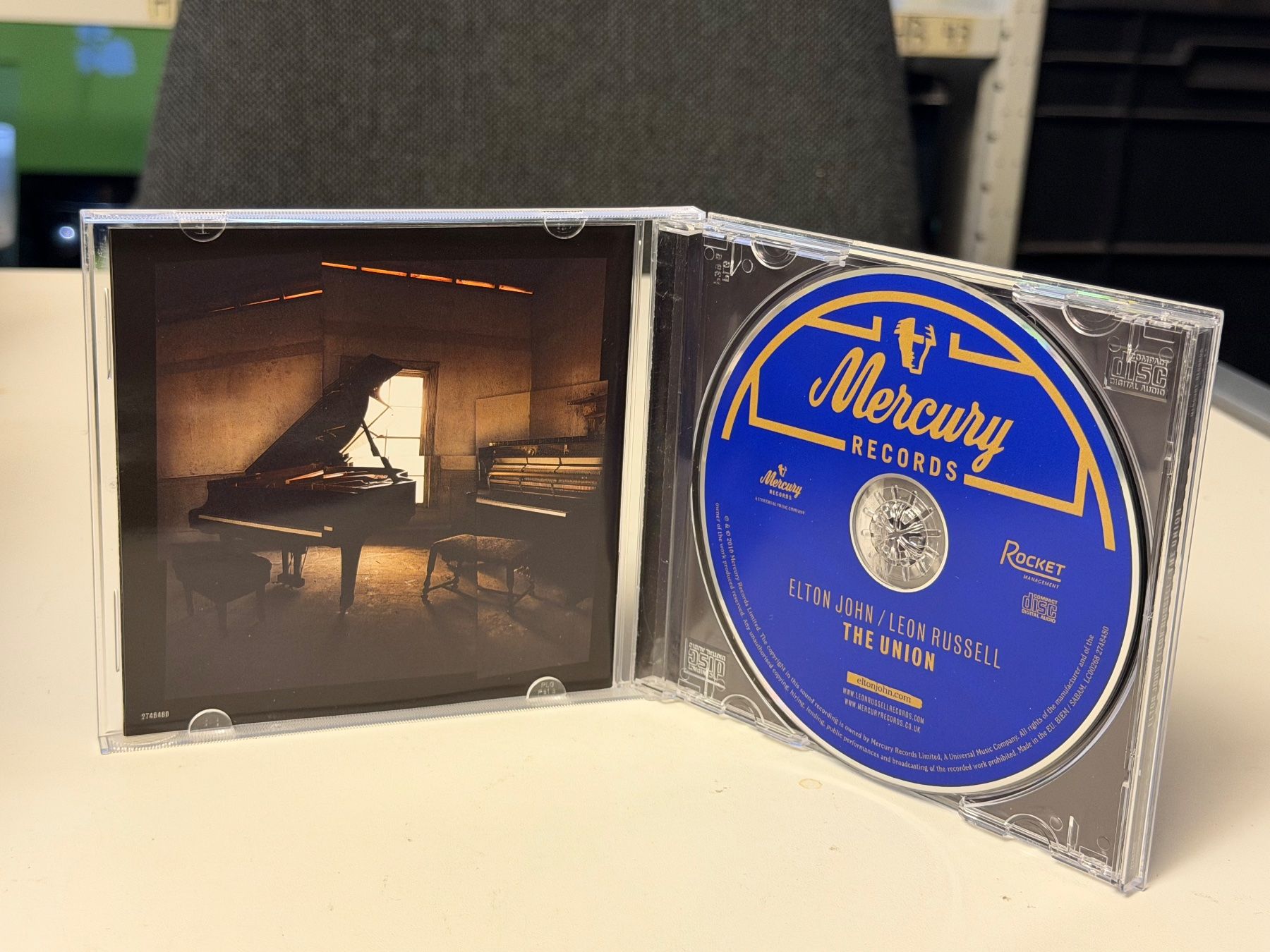 CD: Elton John / Leon Russell - The Union - HB21D – Usato da Küsnacht ZH venduto da Jazztilldawn 2