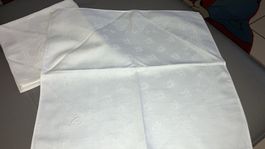 6 tovaglioli in cotone bianco 47x48 cm