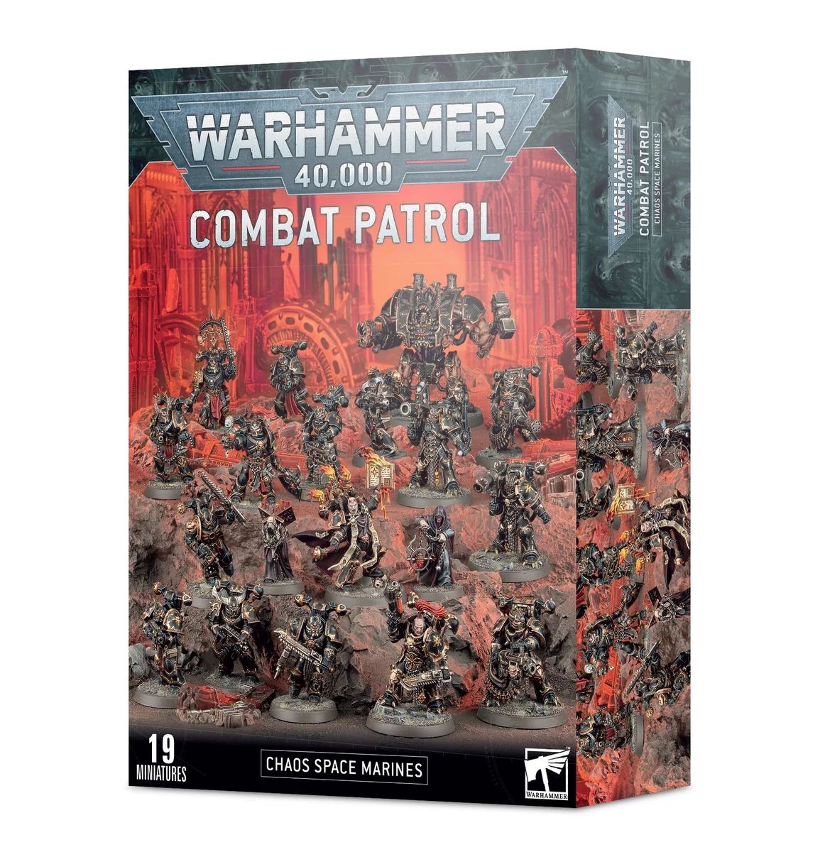 Warhammer 40k Chaos Space Marines Combat Patrol + Hellbrute (Neu und ...