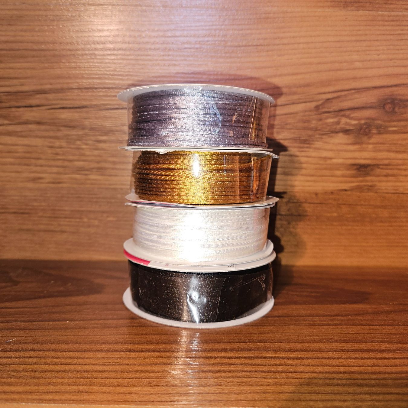 Nastri decorativi: 13 Rollen Satinkordel 2mm – Nuovo (secondo la descrizione) da Reichenbach i. K. venduto da ANiZu83 1