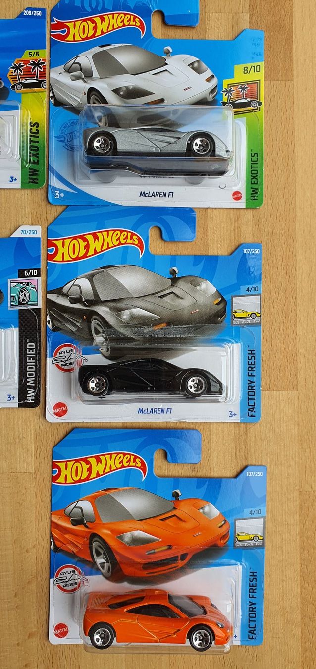 Hot Wheels Modellini d'auto: Hot Wheels   McLAREN – Nuovo e nell'imballaggio originale da Horgen venduto da Wing27 4