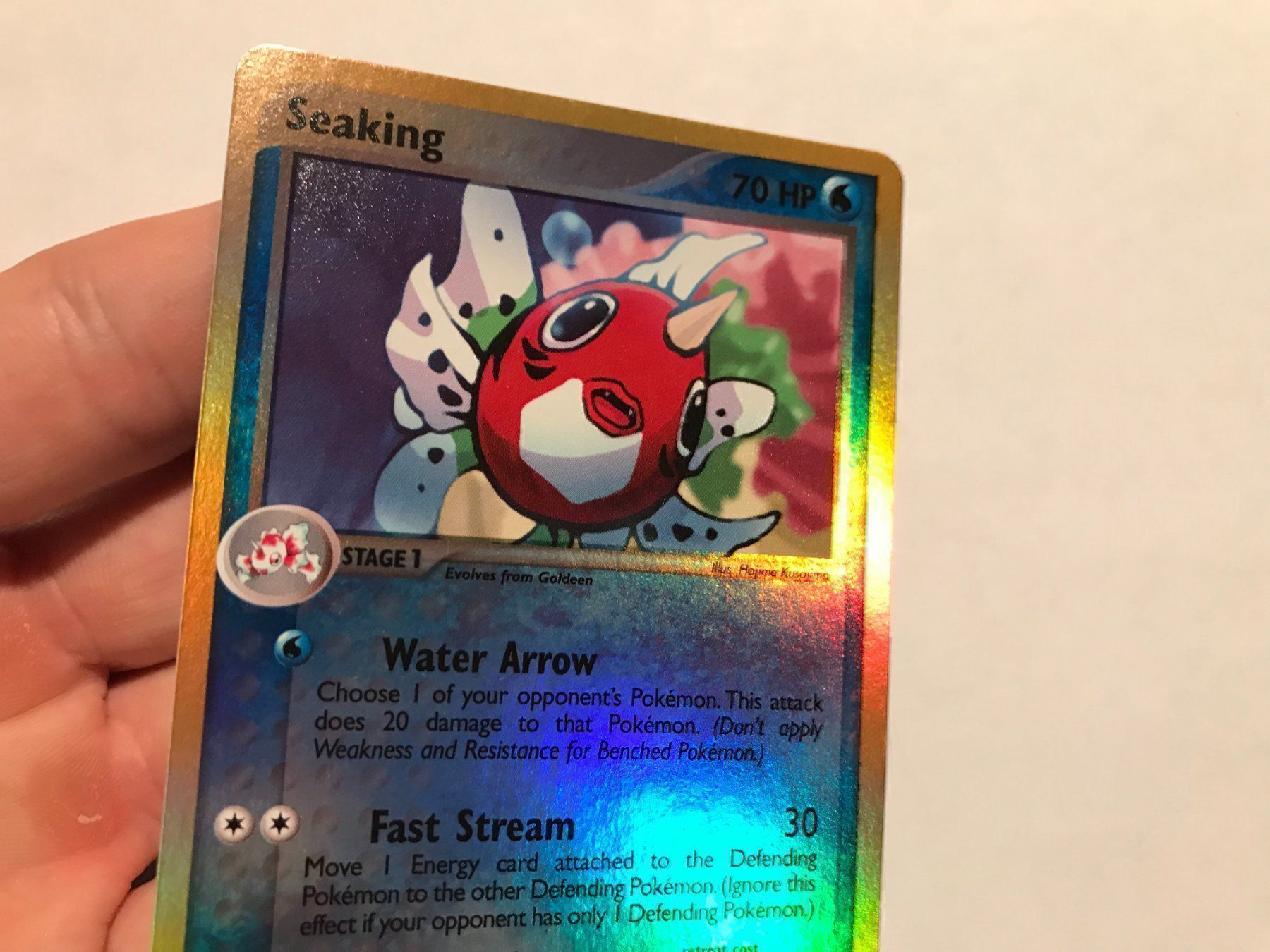 Pokémon Carte collezionabili: Seaking reverse holo Ex Ruby & Saphire – Nuovo (secondo la descrizione) da Hagendorn venduto da Pokecollectorch 3