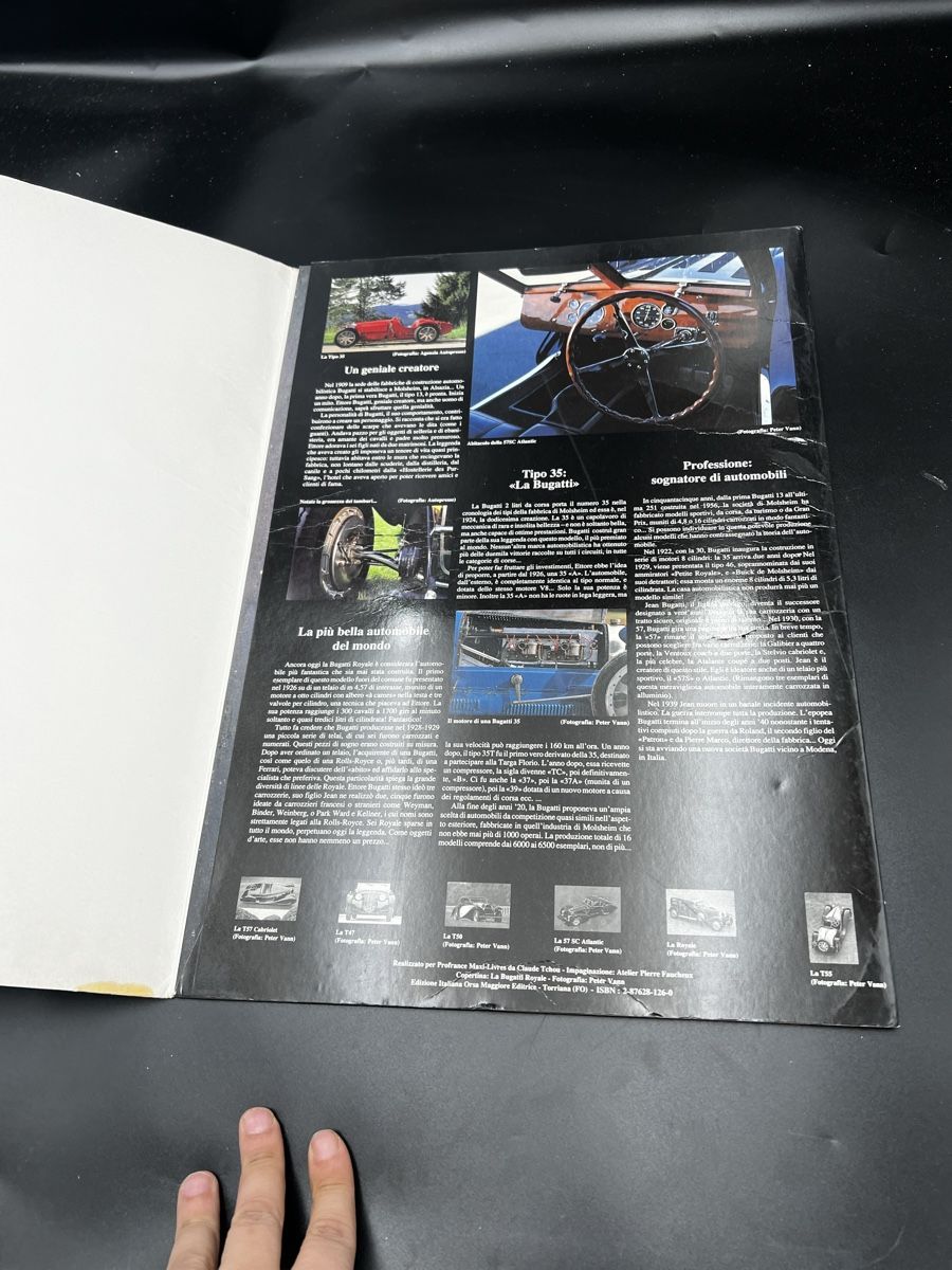 Bugatti Documents: Fotomappe Bugatti – D'occasion à Wettingen par NickInc 1