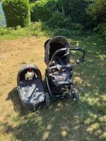 Teutonia Kinderwagen - Babyschale und Sitz mit viel Zubehör