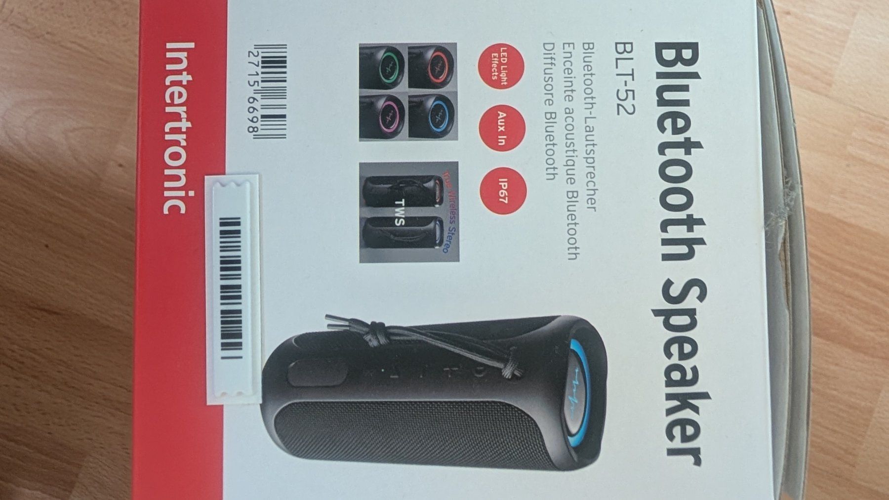 Haut-parleurs: Intertronic Bluetooth-Lautsprecher – D'occasion à Hägendorf par sam_ryy6 6