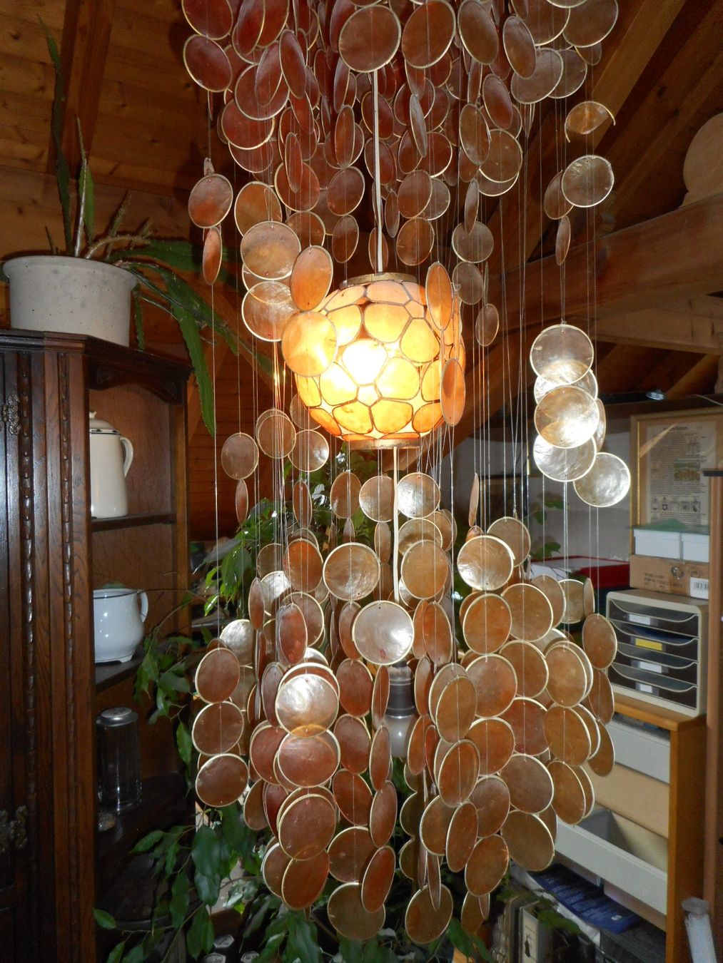 Lampade: Lampe Perlmutt – Usato da Wangen a.Aare venduto da Schneckenparadies 1