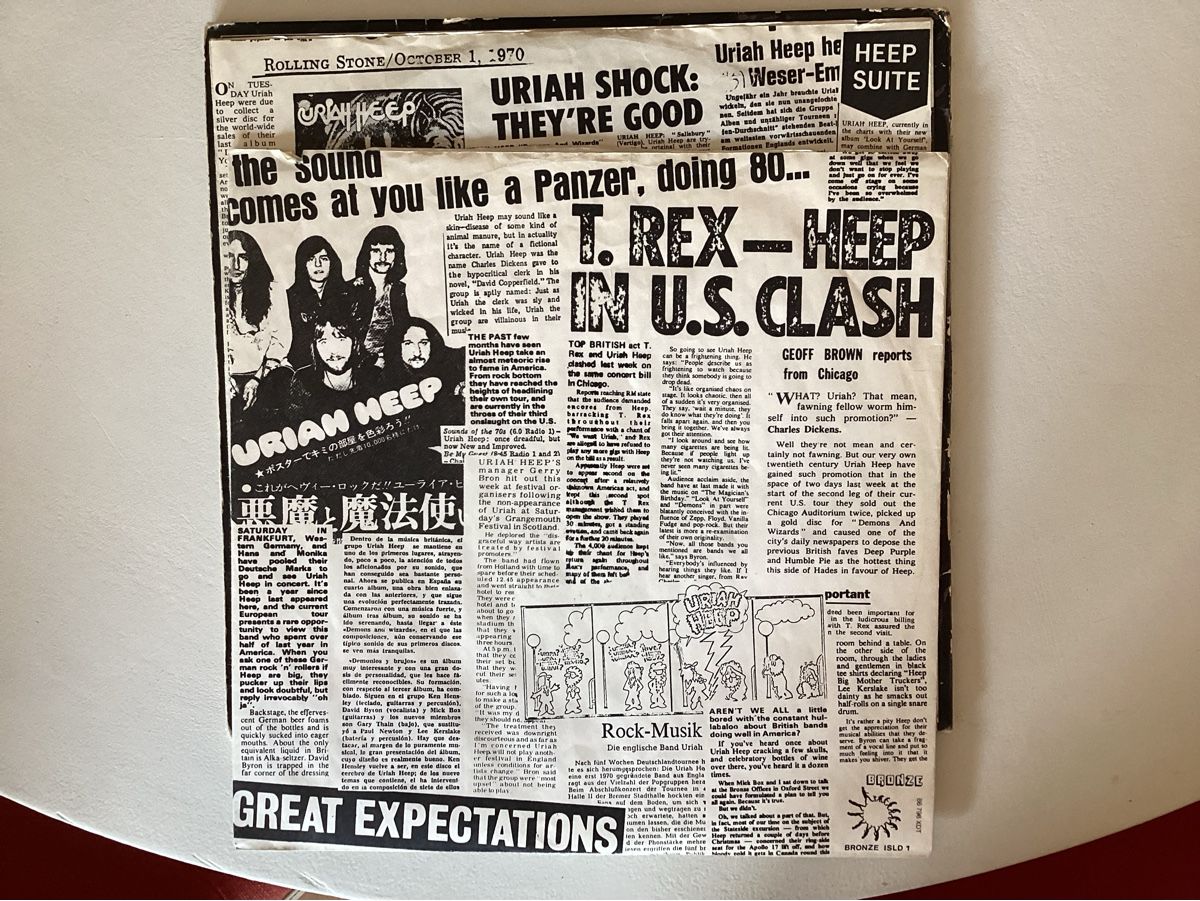 Schallplatten: Uriah Heep Live 1973 Doppelalbum – Gebraucht aus Zürich von Rockbyrd 5