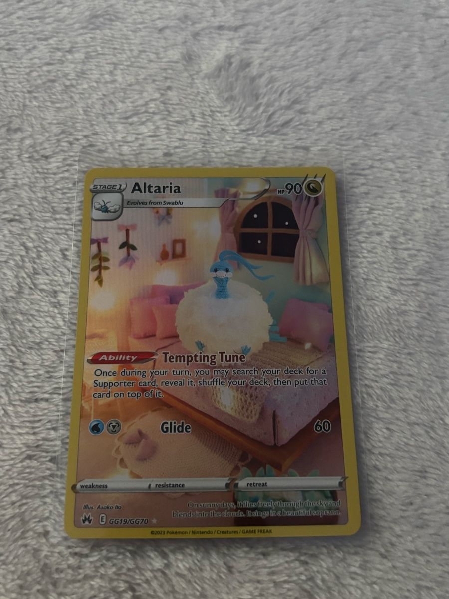 Pokémon Carte collezionabili: Altaria - crown zenith, english NM – Nuovo (secondo la descrizione) da Stans venduto da alaia55