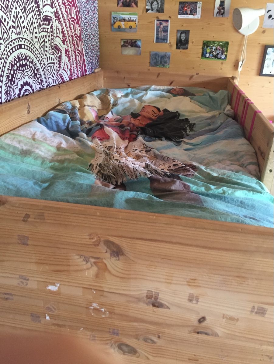 Letti: Hochbett mit integrierter Tafel – Usato da Paspels venduto da giu_vt7p 1