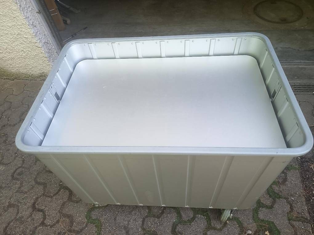 Banconi: Chariot robuste en aluminium à hauteur réglable – Usato da Crissier venduto da pattra 1
