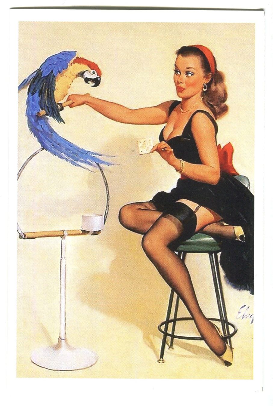 Ansichtskarten: Postkarte "Pin-up" – Neu und originalverpackt aus Basel von Butsch5