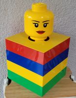 🟡 Vintage Sortierbox LEGO und Legokopf