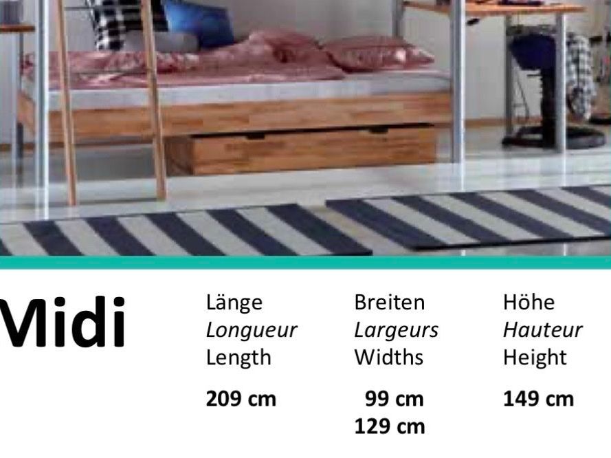 Letti: Etagenbett von Hasena – Usato da Zug venduto da JET09 6