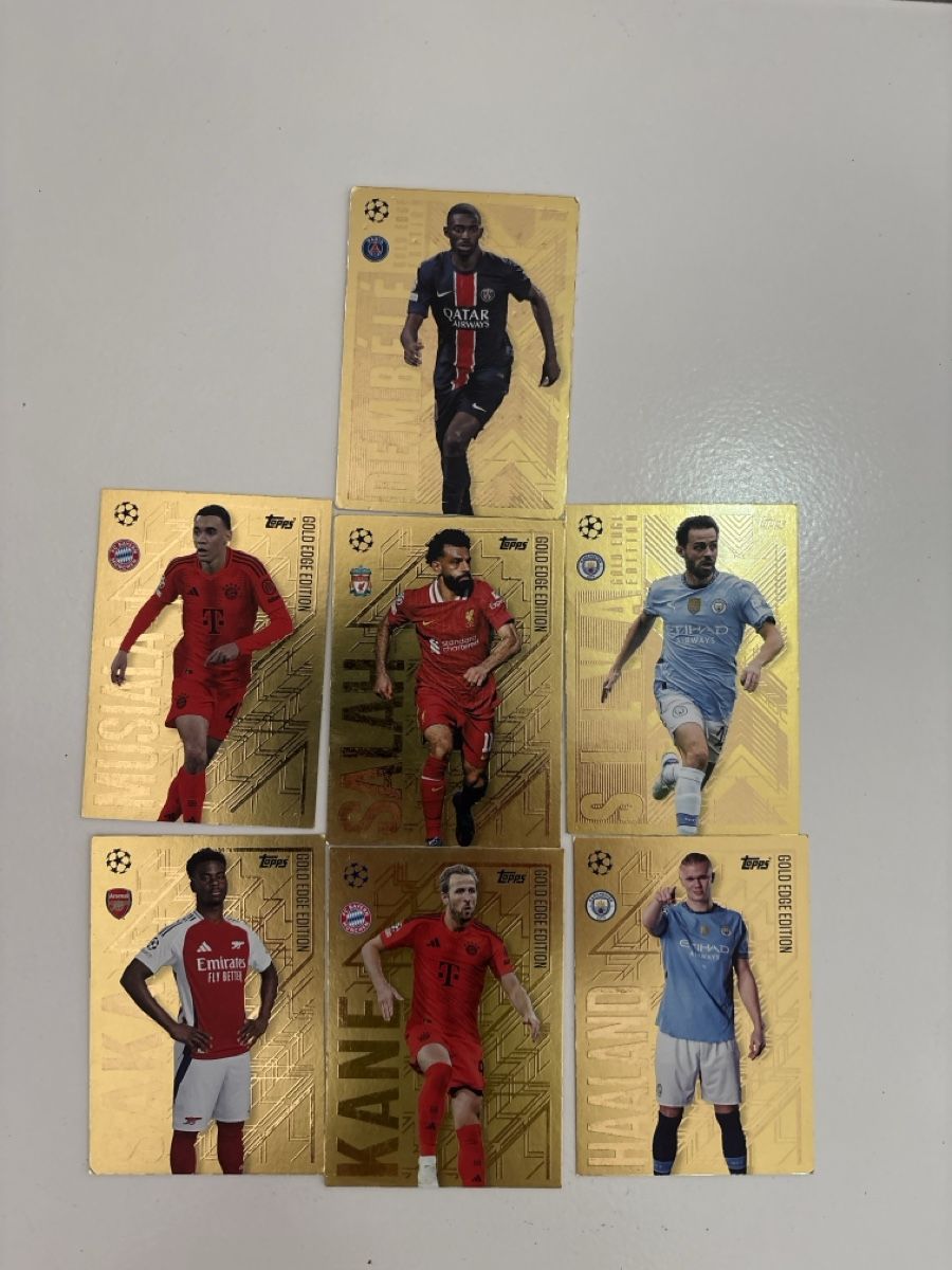 Topps Sammelbilder & Trading cards: Fussball Karten Set Gold Edition diverse Spieler – Gebraucht aus Kilchberg ZH von LunaMia