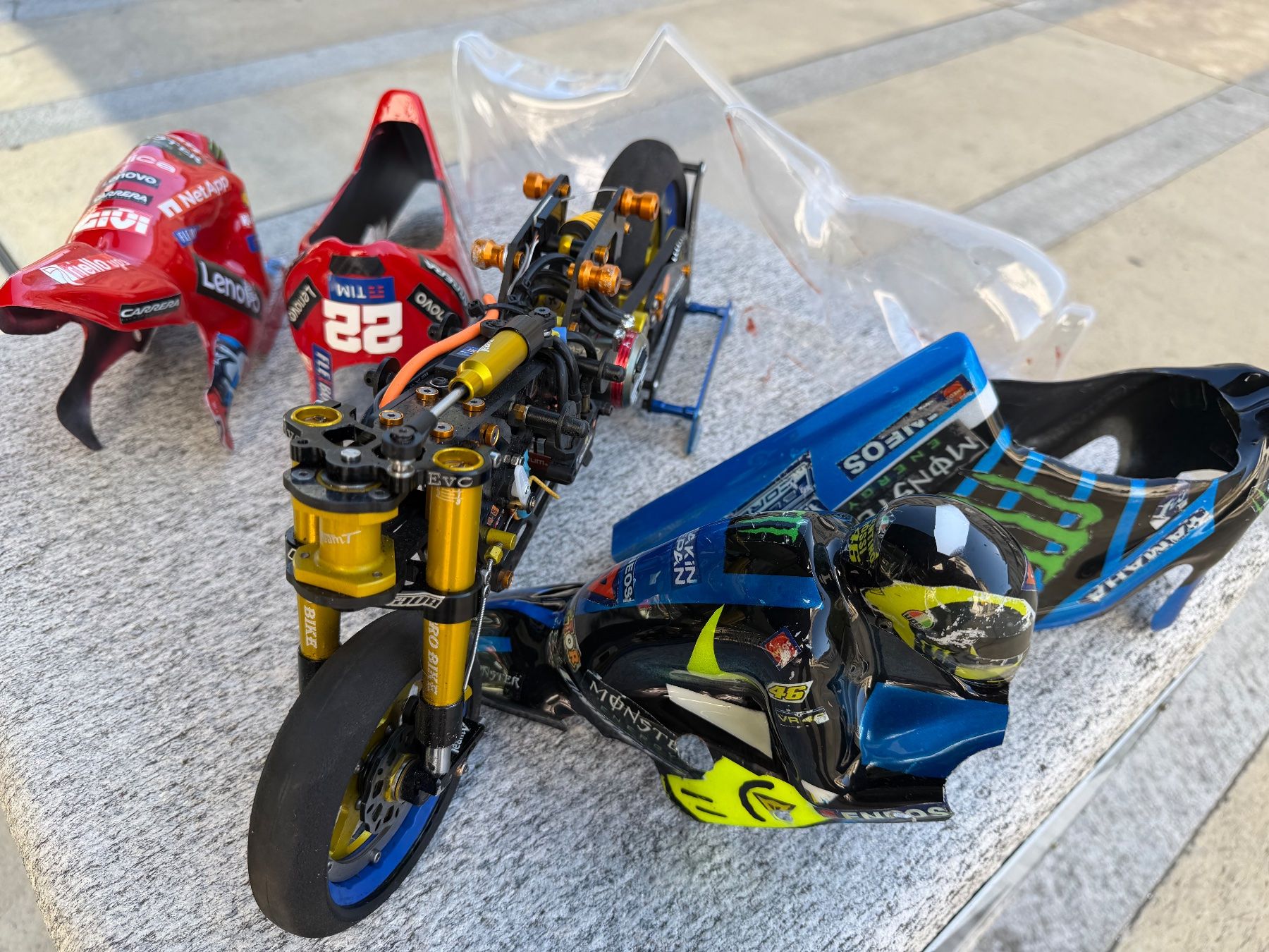 RC Modellbau: Nuova Faor 1:5 Superbike RC Ducati Yamaha HAND MADE in ITALY – Gebraucht aus Chiasso von Carrara-Modellismo 7