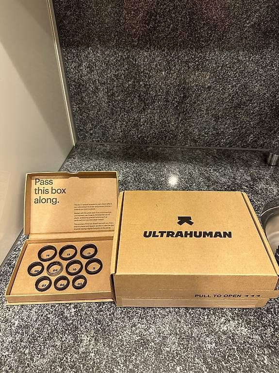 Ringe: Smartring Ultrahuman Air Grösse 09 – Neu und originalverpackt aus Baden von dom_xzn2