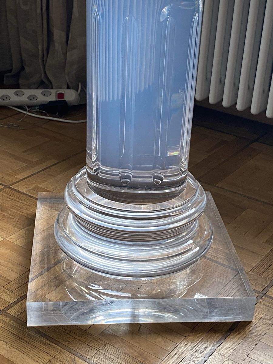 Altro in Decorazioni & Accessori: Colonna d'arredo in acrilico trasparente – Usato da Ascona venduto da her_7yh6 5