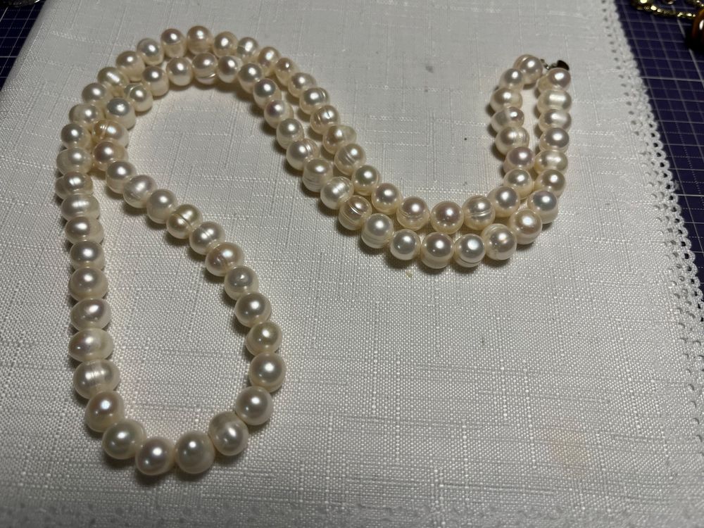 Echte Perlenkette 70 cm Lang Kaufen auf Ricardo