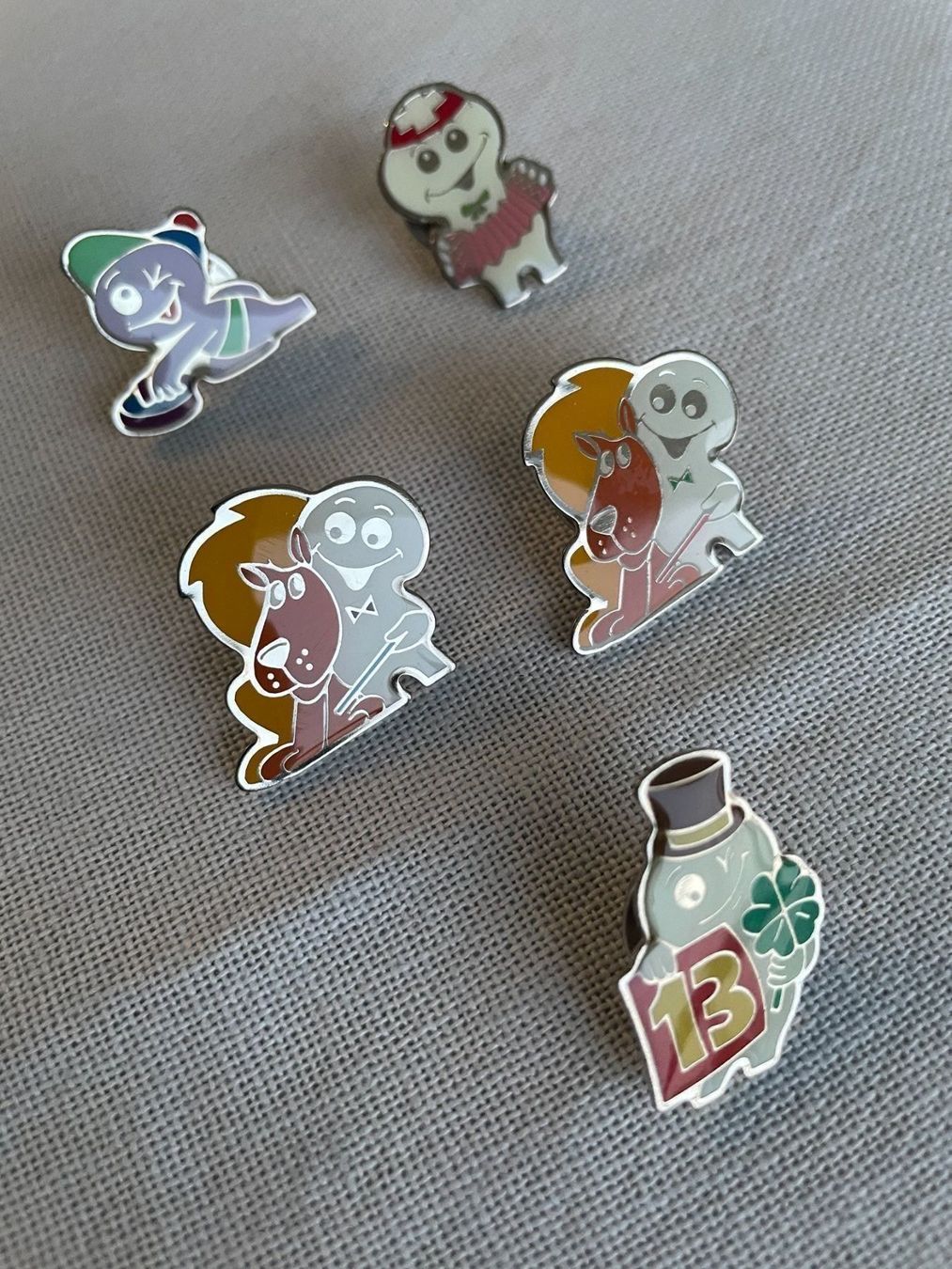 Placchette & Badge: 5 Pins original Steinfels Bio – Nuovo (secondo la descrizione) da Aeugst am Albis venduto da gzhtox 1