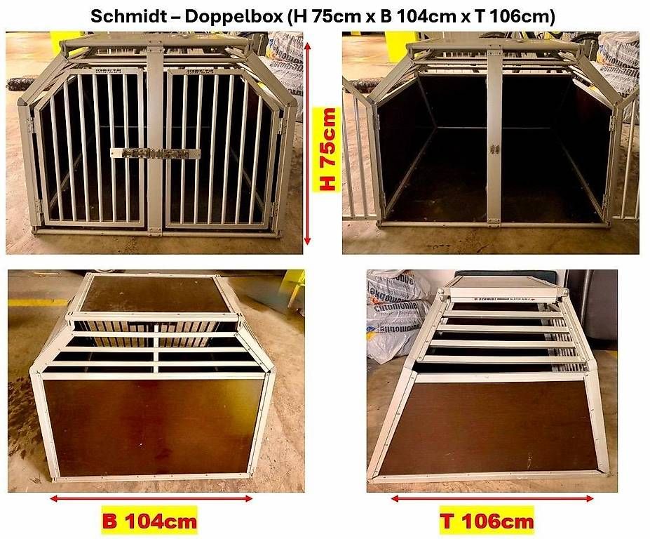 Gabbie, trasporto & Sicurezza: Schmidt-Doppelbox – Usato da Spreitenbach venduto da m.martin