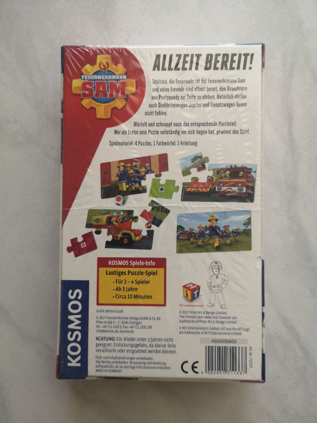 Ravensburger Puzzle: Feuerwehrmann Sam Würfelpuzzle – Nuovo e nell'imballaggio originale da Sissach venduto da cor_n2dt 1