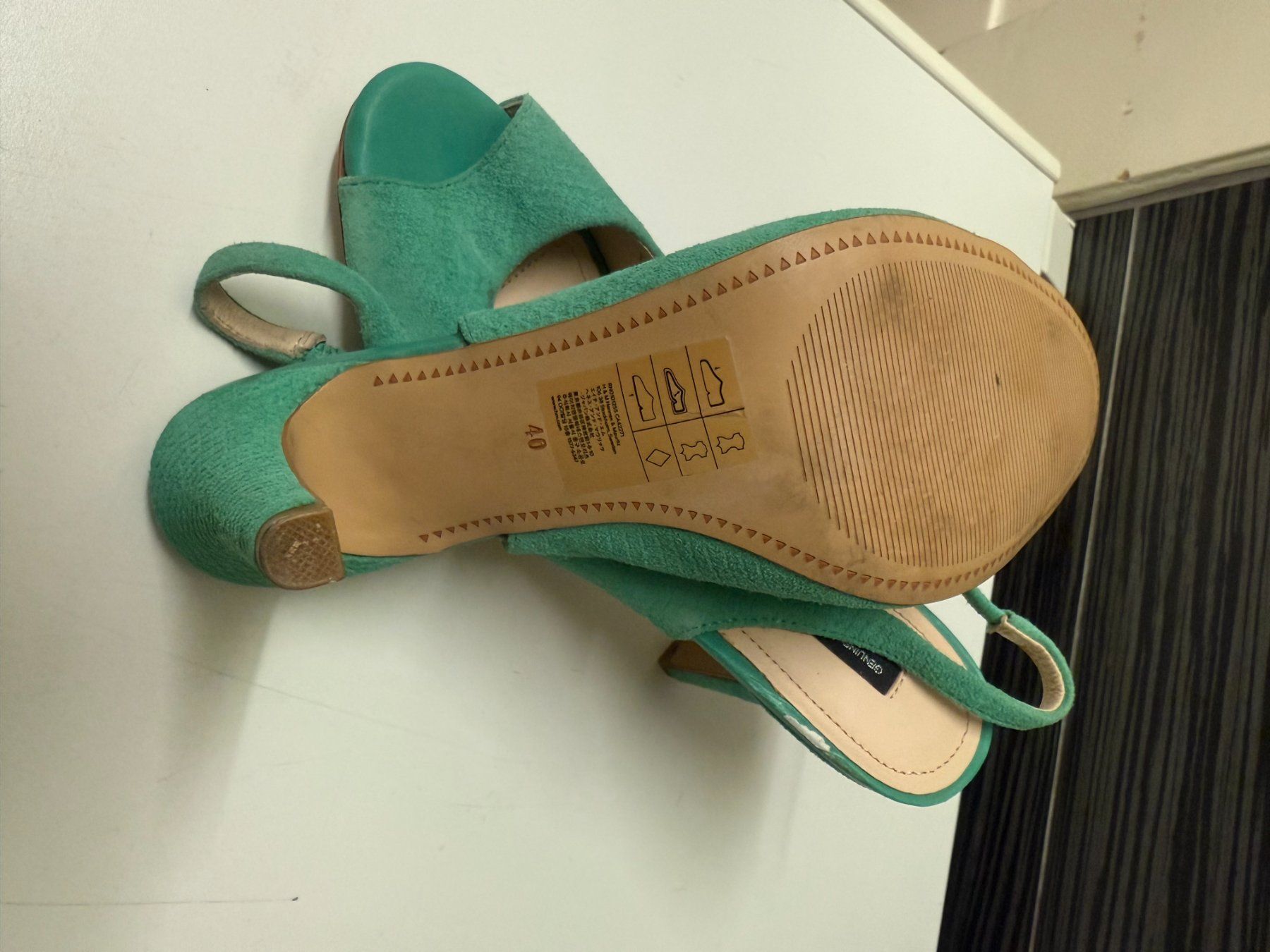 H&M Scarpe da donna: 24. Escarpins vert d’eau à vendre – Nuovo (secondo la descrizione) da Le Locle venduto da tchanatakoua 4