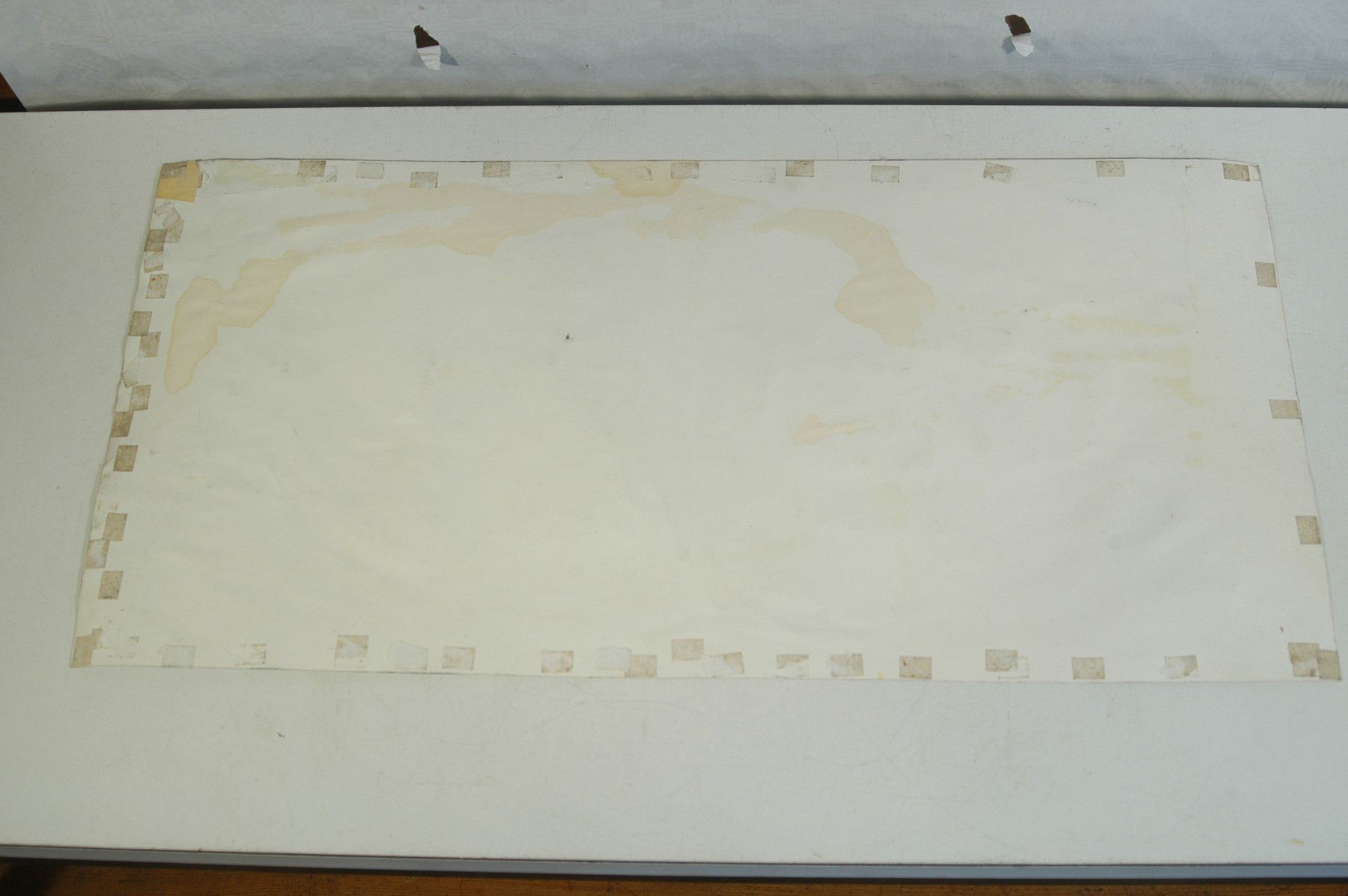 Dipinti: Blumenstilleben Aquarell 33 x 69 cm – Usato da Herisau venduto da Wisen 5