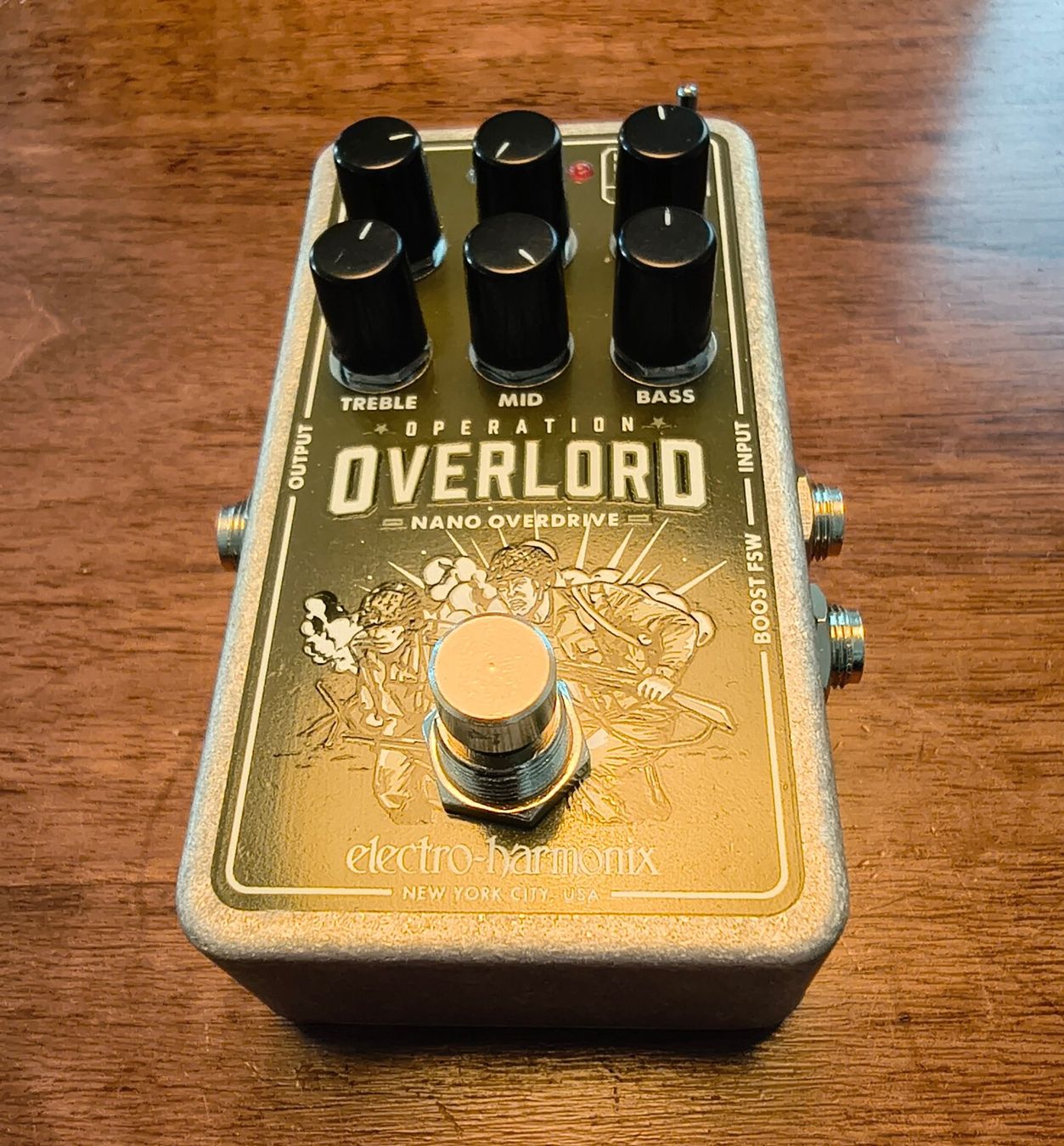 Electro-Harmonix Strumenti musicali: Overlord Nano Overdrive Pedal – Nuovo (secondo la descrizione) da Horgen venduto da fiodra