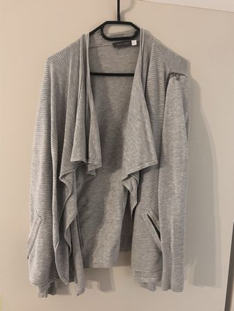 Mint Velvet Strickjacke, Gr. 38, Grau - Top Zustand!