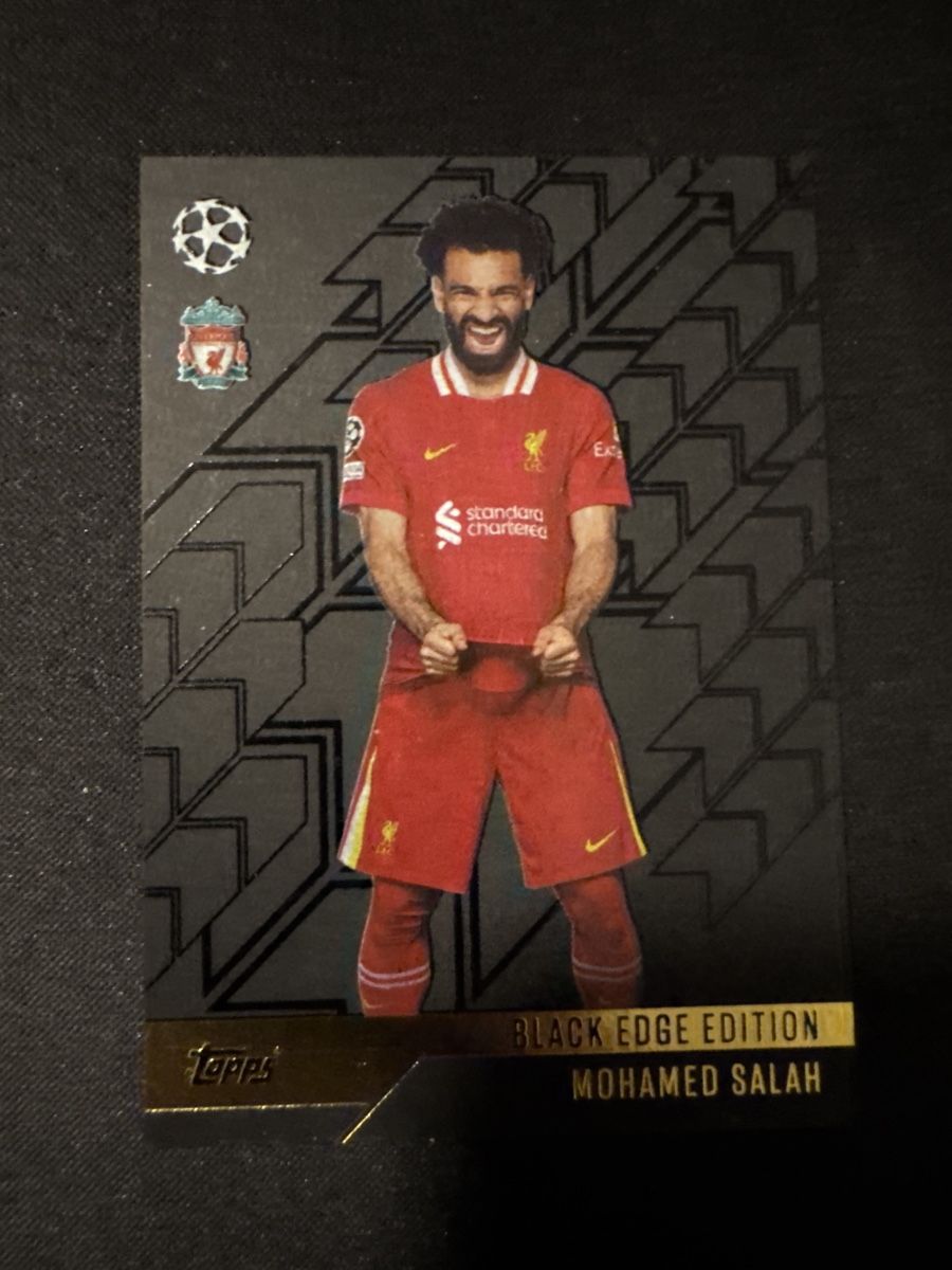Topps Carte collezionabili: Mo Salah Topps Black Edge Edition – Nuovo (secondo la descrizione) da Nendeln venduto da sam_6ppz